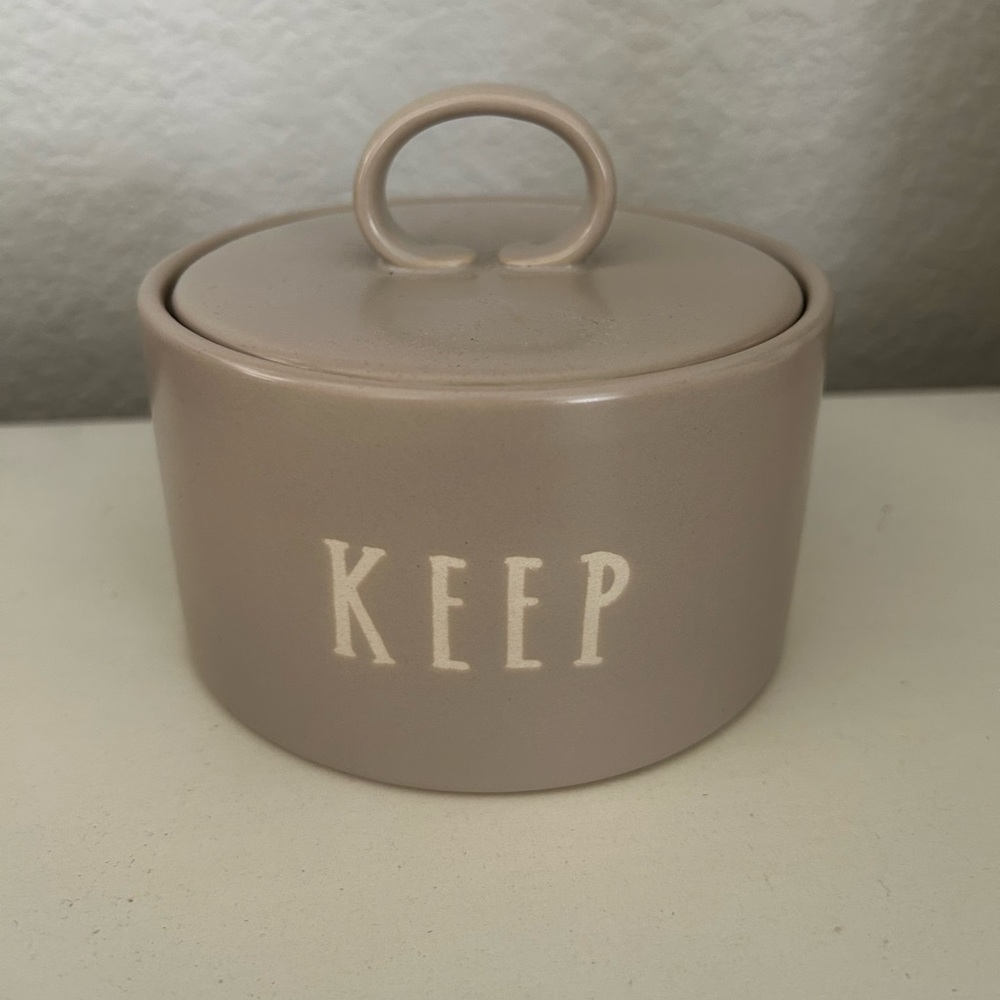Rae Dunn Keep Jar